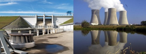 VE Lipno a JE Temelín