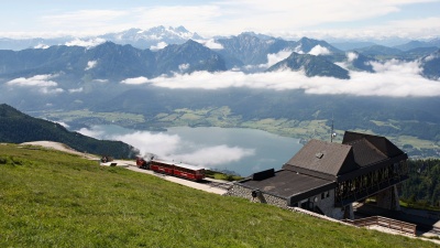 Pohled na Wolfgangsee