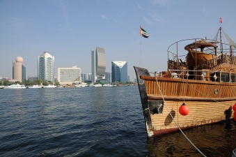Pohled na záliv Dubai Creek